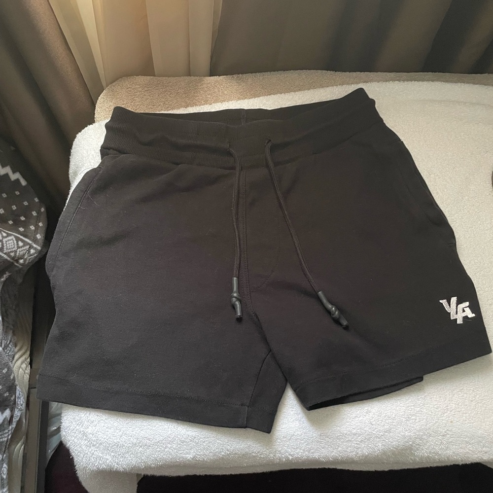 Young LA body building gym shorts